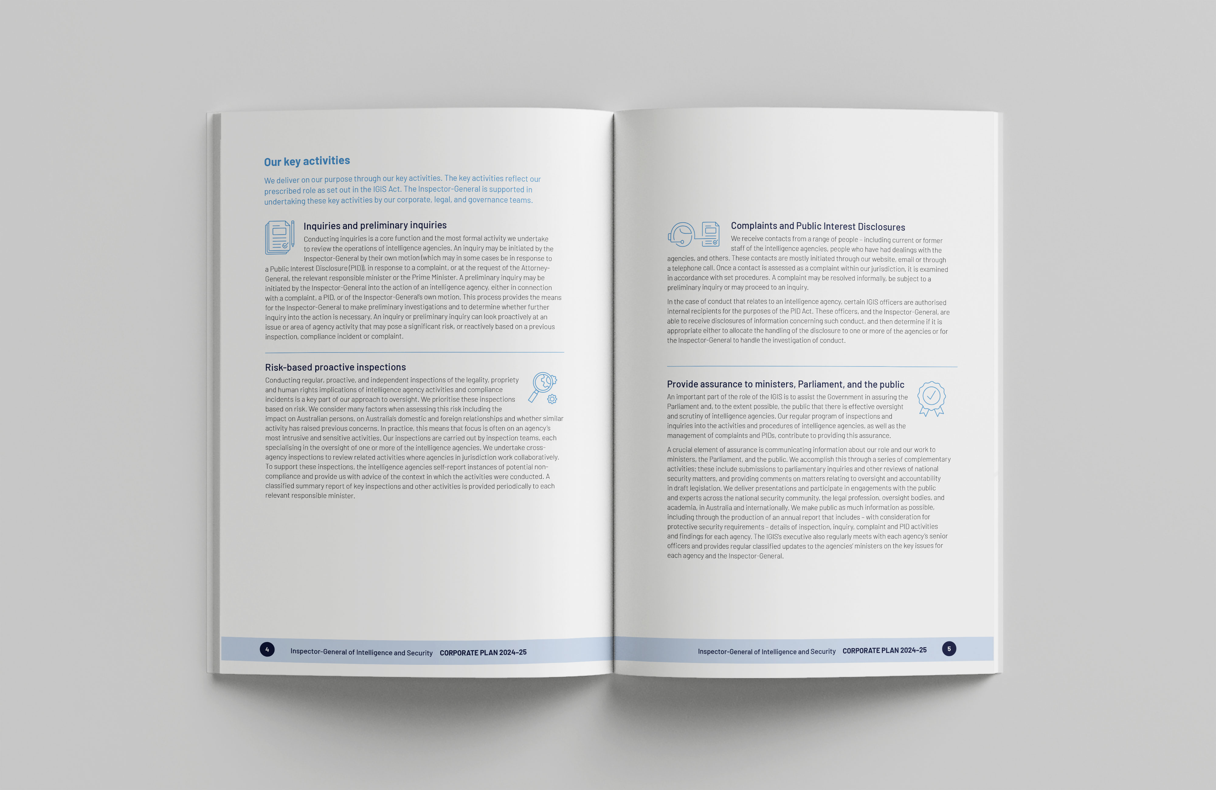 Inspector-General of Intelligence and Security — Annual Report 2023–24 and Corporate Plan 2024–25