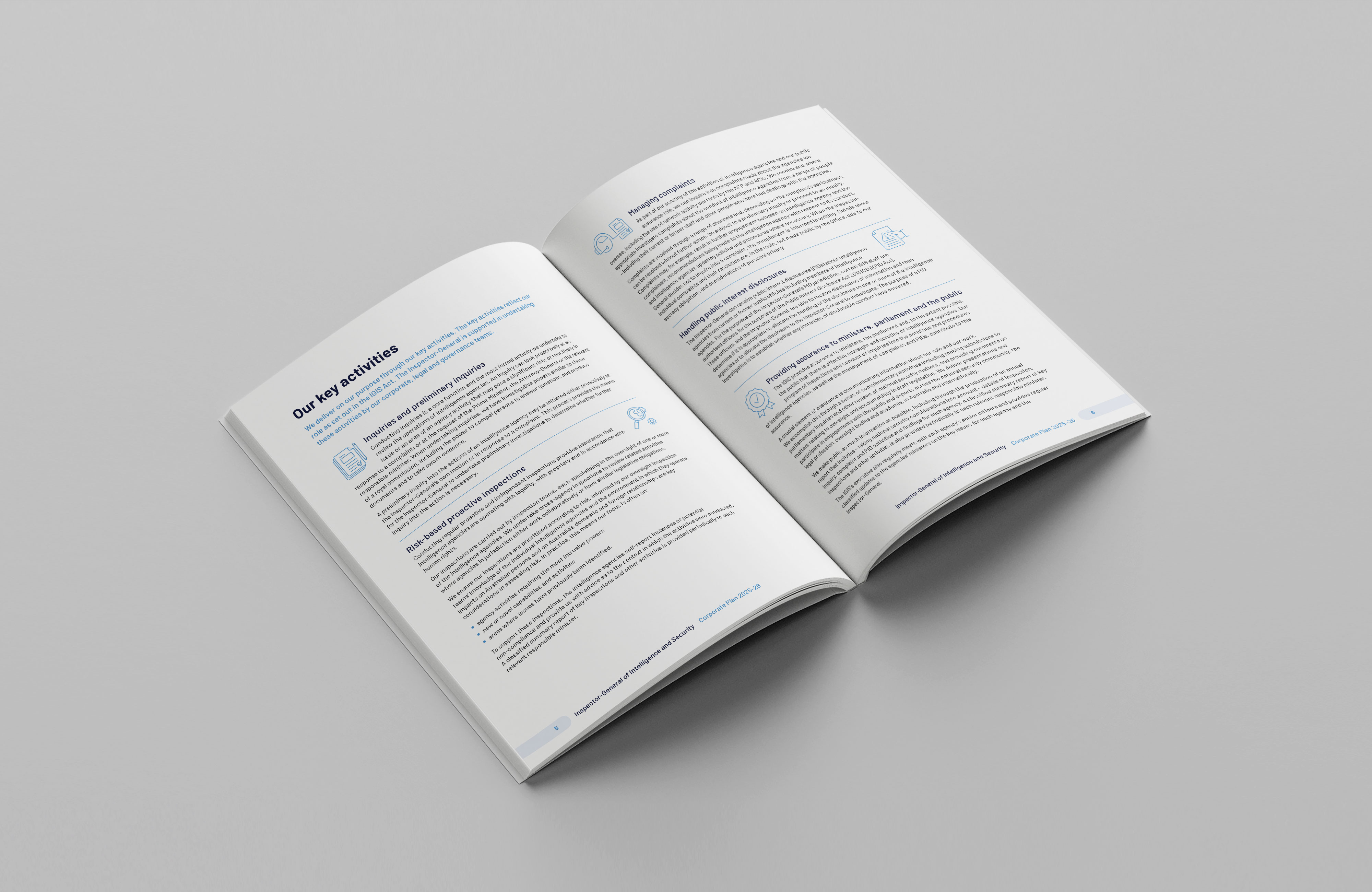 Inspector-General of Intelligence and Security – Corporate Plan 2025–26